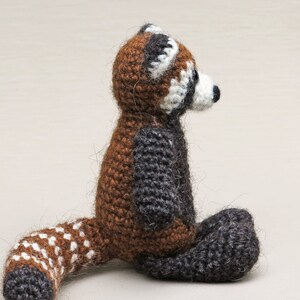 Crochet pattern for Bodo the crochet amigurumi red panda Instant download PDF File image 6