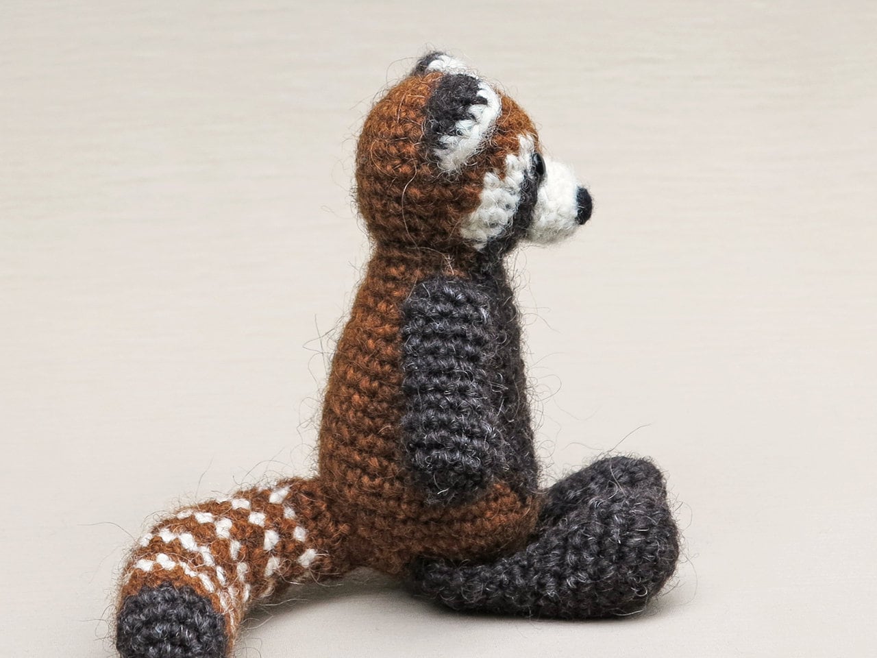Crochet amigurumi red panda pattern | Etsy
