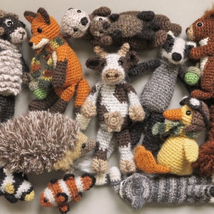 4 for 3 pattern pack! Crochet animal / amigurumi patterns, buy 3 get one free.