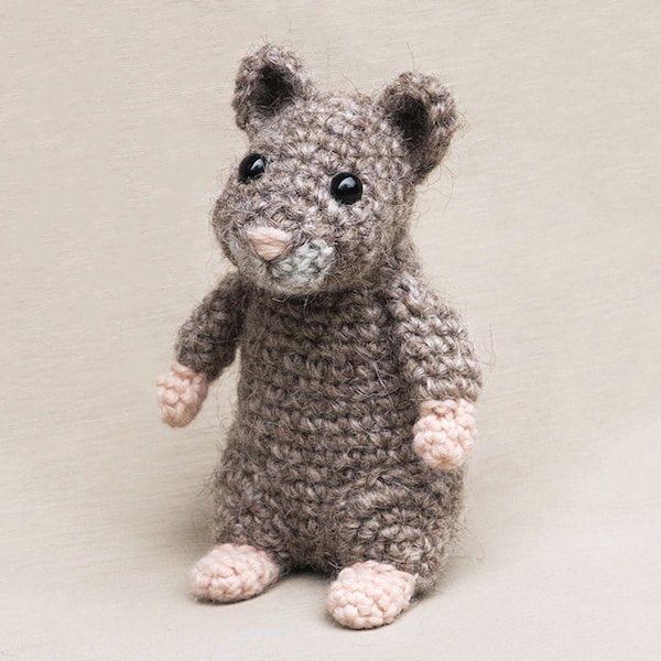 Häkelanleitung für Bamse, Amigurumi Hamster - Sofort Download PDF Datei