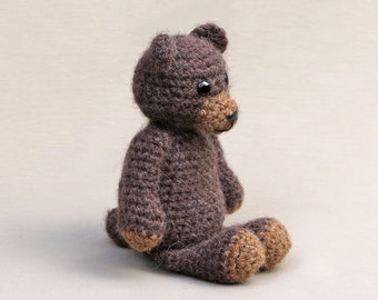 Häkelanleitung für Teddy den gehäkelten Amigurumi Bär - Sofortiger Download PDF Datei