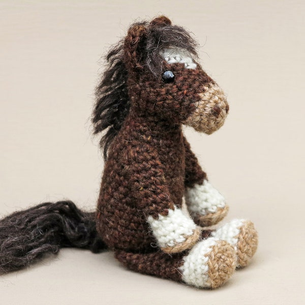 Crochet pattern for Windu the realistic crochet horse amigurumi - Instant download PDF File