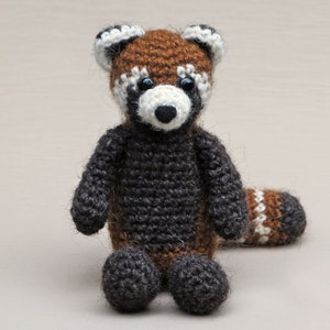 Crochet pattern for Bodo the crochet amigurumi red panda Instant download PDF File image 4