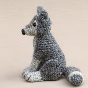 Crochet pattern for Woolfie, realistic crochet wolf amigurumi Instant download PDF File image 7
