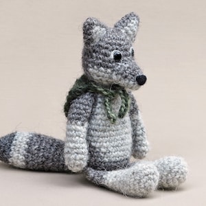 Crochet pattern for Chief the amigurumi crochet wolf - Instant download PDF File
