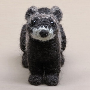 Crochet pattern for Bolthus, realistic crochet ferret or polecat amigurumi Instant download PDF File image 3