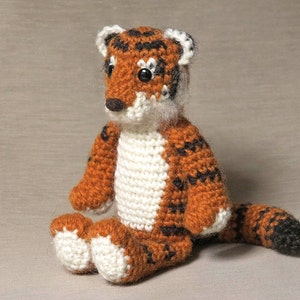 Crochet pattern for Koji the amigurumi crochet tiger Instant download PDF File image 3