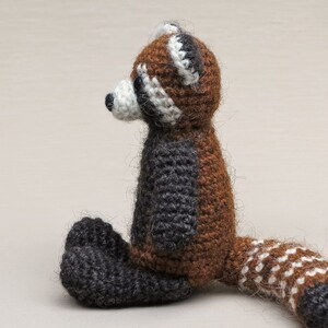 Crochet pattern for Bodo the crochet amigurumi red panda Instant download PDF File image 5