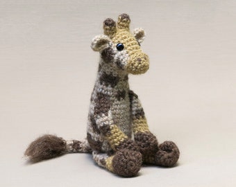 Crochet pattern for Matisse the crochet giraffe amigurumi - Instant download PDF File