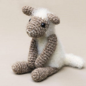 Crochet pattern for Balloo the crochet lamb sheep amigurumi - Instant download PDF File