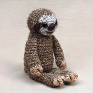 Crochet pattern for Misu the crochet sloth amigurumi - Instant download PDF File