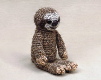 Crochet pattern for Misu the crochet sloth amigurumi - Instant download PDF File