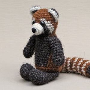 Crochet pattern for Bodo the crochet amigurumi red panda Instant download PDF File image 3