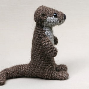 Crochet pattern for Bubbly the crochet otter amigurumi Instant download PDF File zdjęcie 7