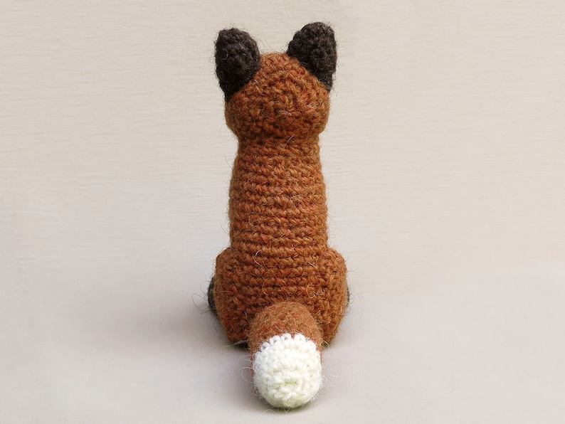 Häkelanleitung für Flamsie, Fuchs Amigurumi realistisch gehäkelt Sofort download PDF Datei Bild 6