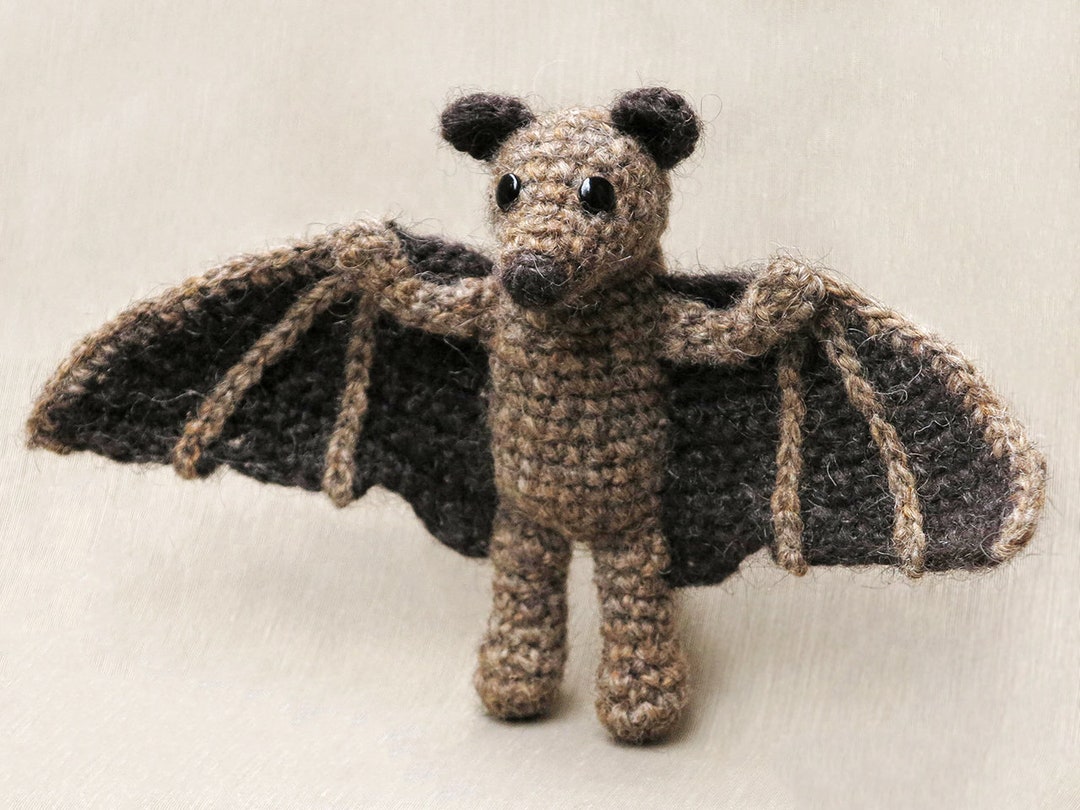 Crochet Pattern for Brutus the Crochet Amigurumi Fruit Bat Instant ...