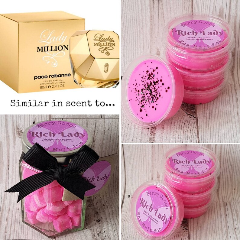 Lady Million Dupe La Cire De Fondre Pots Lady Million Cire Etsy