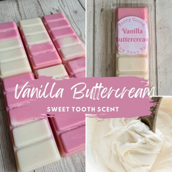 Vanilla Buttercream Wax Melts, Vanilla Wax Melts, Buttercream scent, Home Fragrance, Vanilla Cream Wax Melts, Creamy Vanilla Fragrance
