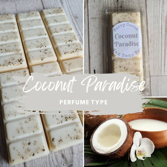 Coconut Paradise Wax Melts, Coconut Wax Melts, Coconut Fragrance, Coconut  Tarts, Coconut Scented Wax Melts, Coconut Snap Bar, Perfume Dupes 