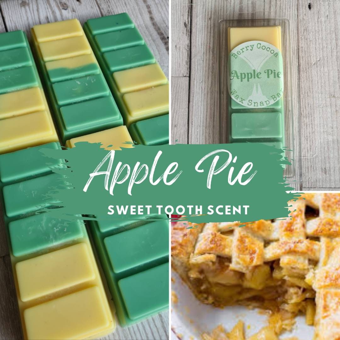 Apple Pie Fall Scented Wax Melt Pod Handmade In The UK Up To 8 Hours Burn Time 