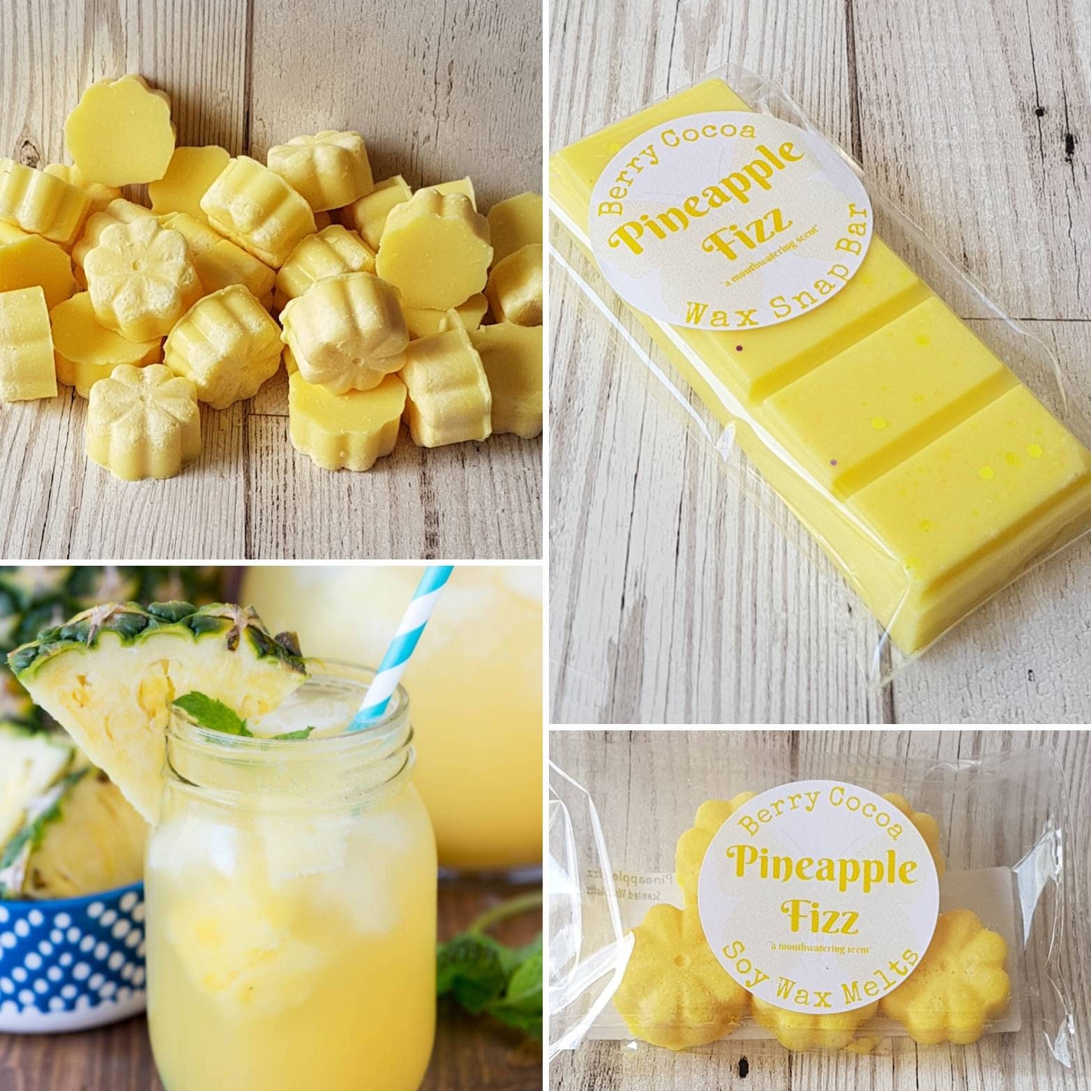 LILT Dupe Wax Melts Pineapple Wax Melts Pineapple Snap Bar Etsy