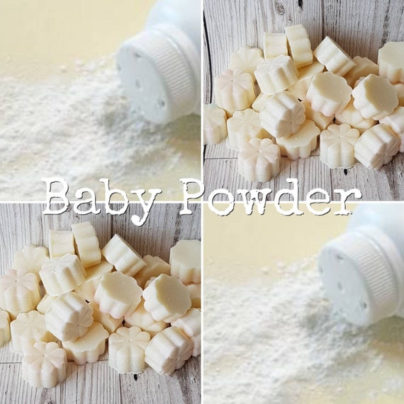 BABY POWDER Wax Melts Baby Powder Snap Bar Clean Wax Melts Etsy
