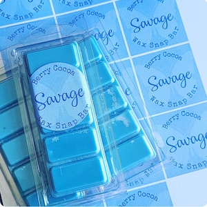 SAVAGE Wax Melts, Perfume Dupe, Perfume Type, Fresh Wax Melts, Mens Fragrance, Masculine Type, Masculine Wax Melts, Home Fragrance