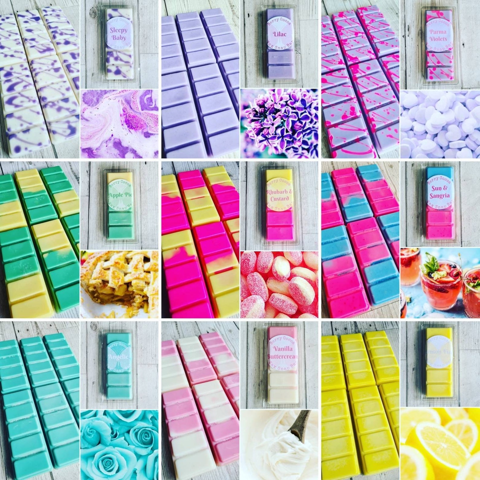 BABY POWDER Wax Melts Baby Powder Snap Bar Clean Wax Melts Etsy UK