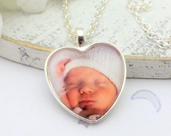 personalised baby necklace for mum
