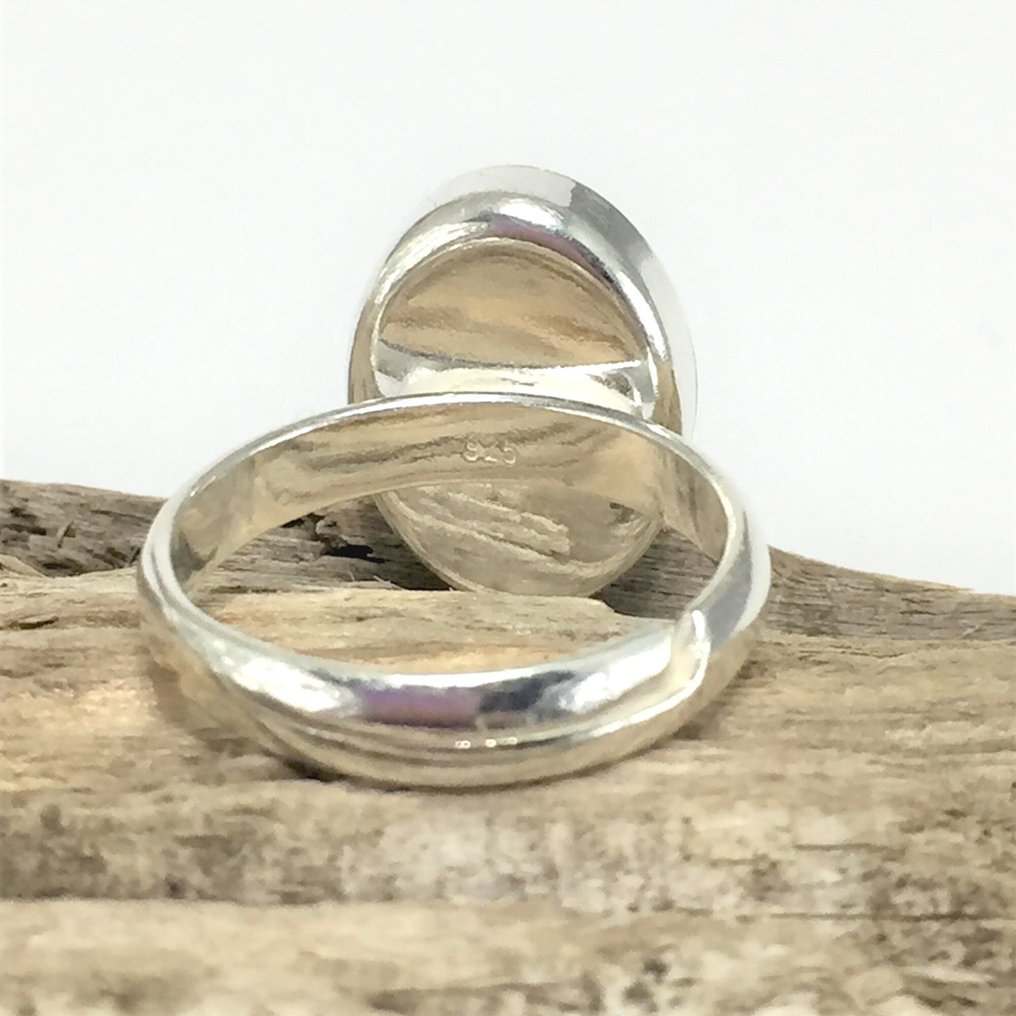 Natural Amethyst Silver Ring Semi Precious Gemstones - Etsy UK