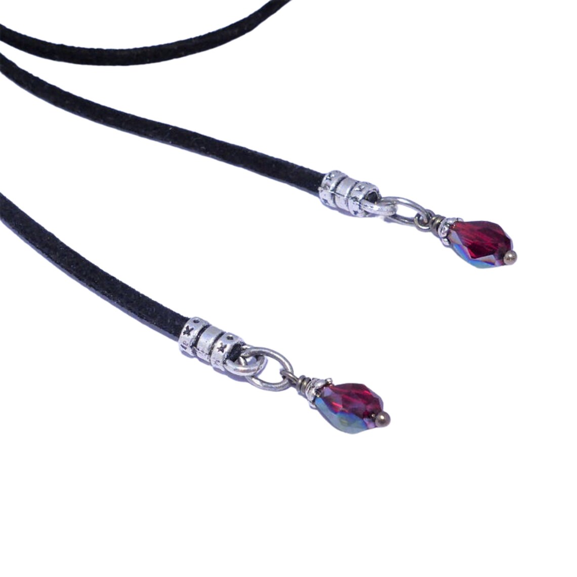 Blood Vial Choker Lariat Gothic Jewellery Vampire Blood Etsy