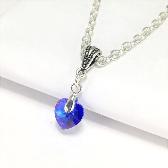 Swarovski Sapphire Necklace Swarovski 