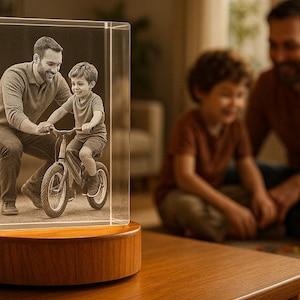 Couple Personalized 3D Holographic Photo ( Wedding Gift, Memorial, Mother's Day, Valentine's, Christmas, Personalized Anniversary Gift)