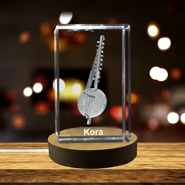 Kora 3D Engraved Crystal 3D Engraved Crystal Keepsake/Gift/Decor/Collectible/Souvenir