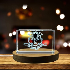 Carta da gioco Ace of Diamond - Squisito oggetto da collezione in cristallo inciso 3D