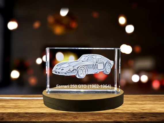 Timeless Elegance: Ferrari 250 GTO (1962-1964) - 3D Engraved Timeless Elegance: Ferrari 250 GTO (1962-1964) - 3D Engraved