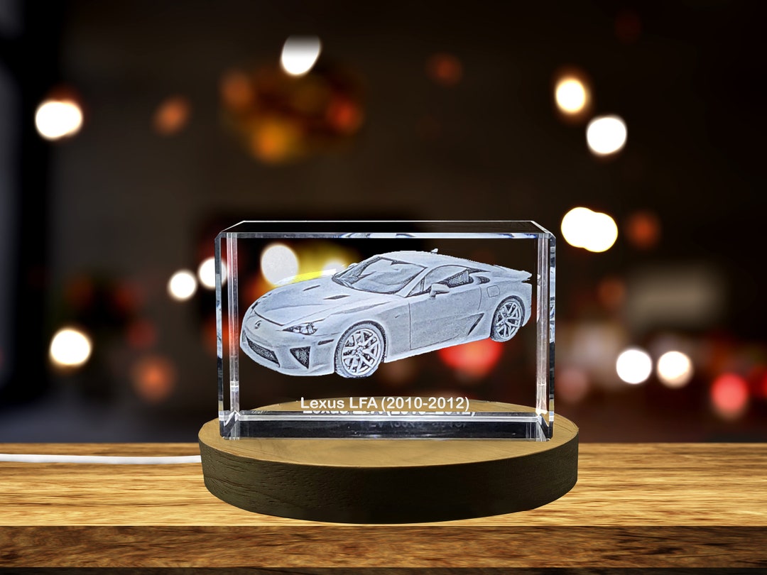 レクサス LFA レーザークリスタル The Supercar Symphony - the LFA in Crystal - Etsy