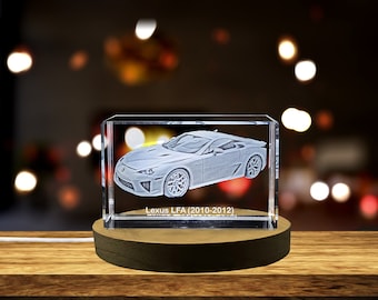 レクサスlfa クリスタルガラスのオーナー用の置物 2022年8月28日まで】