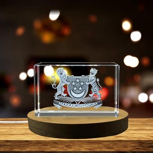 Carte de jeu Ace of Diamond – Exquis cristal gravé en 3D à collectionner
