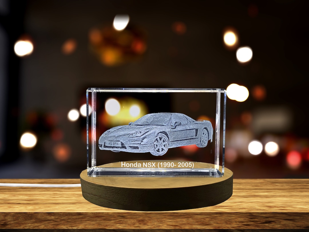 Revolutionary Performance: Honda NSX (1990–2005) - 3D Engraved