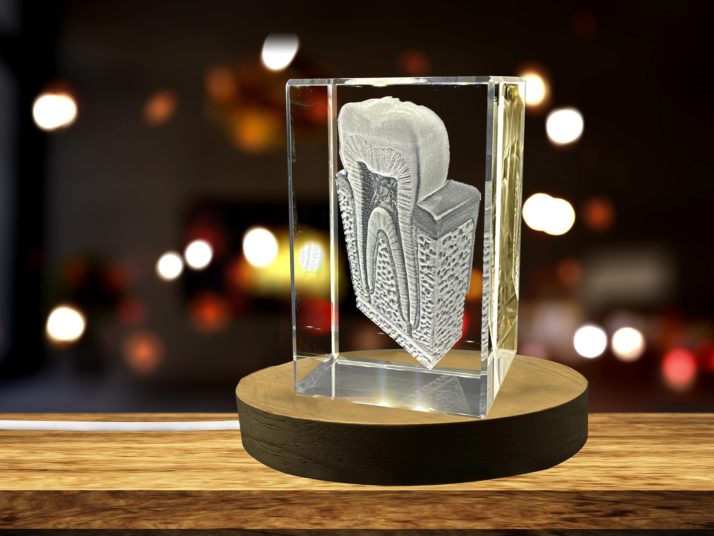 3D クリスタル歯