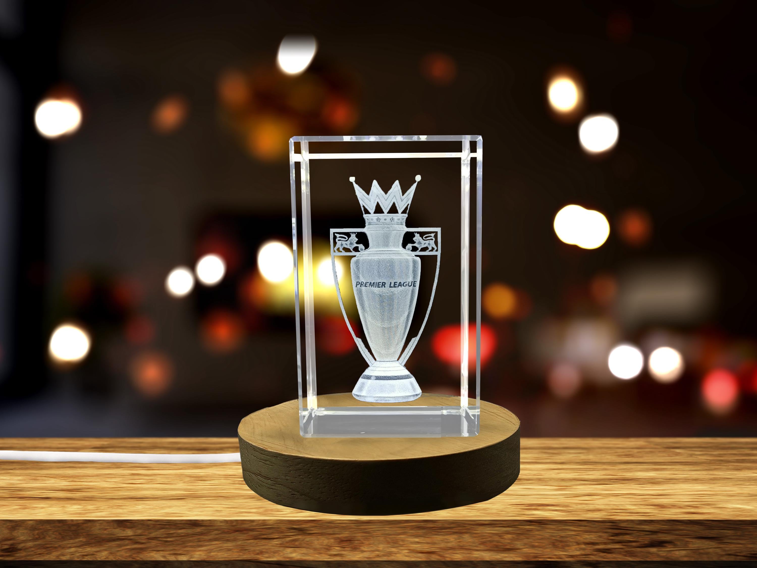 Premier League crown League チャンピオントロフィー Amazon.co.jp: ARAZI プレミア サッカー チャンピオン