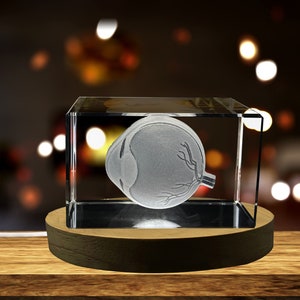 Eye-Art-For-An-Ophthalmologists | 3D Engraved