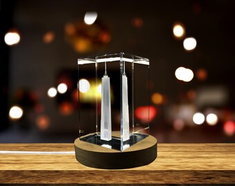 米国クリスタルワールド社 ワールドトレードセンター 置物 オブジェ インテリア World Trade Center Twin Towers Prism Crystal Glass Sculpture