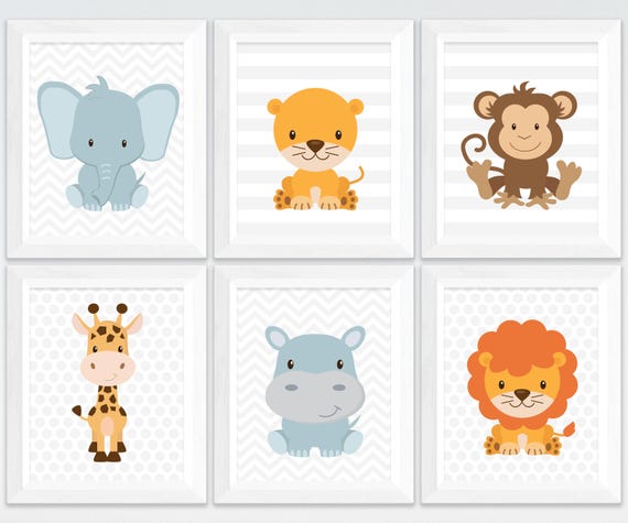 Nursery printable safari and jungle pets wall artwork mounted, lion hippo giraffe monkey nursery wall artwork, small children area wall decor down load photo regarding Printable Jungle Animals called Nursery printable safari and jungle pets wall artwork fastened, lion hippo giraffe monkey nursery wall artwork, youngsters space wall decor obtain