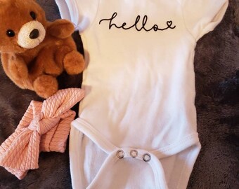 Hallo Baby Onesie
