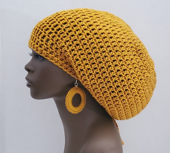 Crochet Dreadlock Tam Loc Hat With 