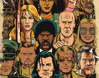 Tarantino Poster 11x17