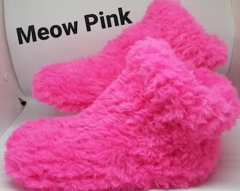 Hot pink house shoes Clearance