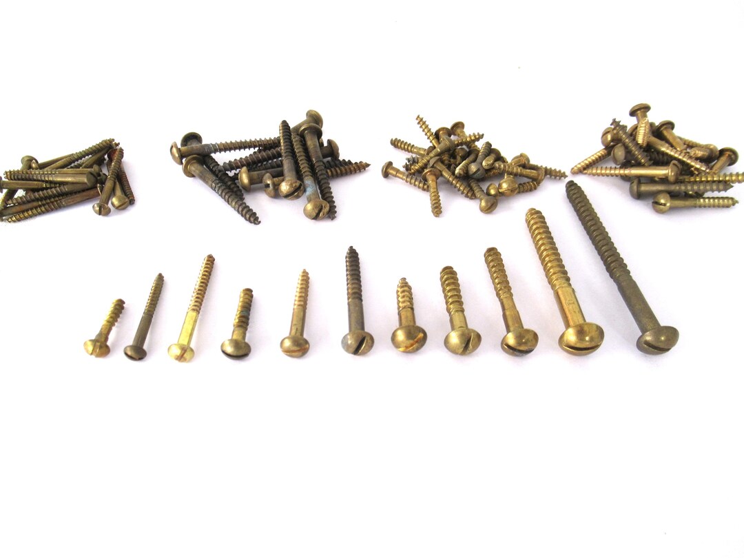 thumbnail image 2 of 10-32 X 1/2 Round Head Machine Screws - Solid Brass, Slotted Drive - Qty 50 By Fastenere 2 of 4